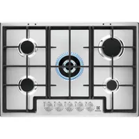 Electrolux EGS75362X Einbau-Gaskochfeld, 5 Brenner, Edelstahl