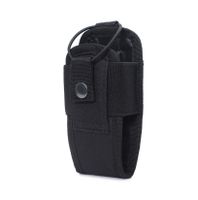 INF Taktische Funkgerätetasche 600D Nylon Schwarz