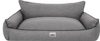 Hundebett Hundekorb Hundesofa Hundekissen Tierbett Schlafplatz Hundematratze für Haustier Hunde Waschbar - Joker - 132 x 106 cm [Größe: XXXL] - Graphit Ökoleinen