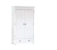 Danz szafa 2-drzwiowa, z 2 szufladami szerokość 116 cm, wysokość 199 cm biała.