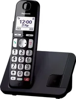 Panasonic KX-TGE250 DECT-Telefon Anrufer-ID Schwarz