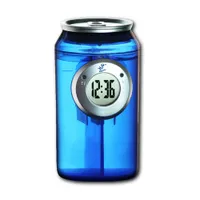 PowerPlus H2O Power - LCD Uhr Dosenförmig - Energie Sparend - Wasserbetrieben