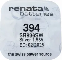 Renata 394 SR936SW Uhr Batterie 1.55V