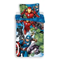 Marvel Avengers Bettwäsche Kopfkissen Bettdecke für 135x200