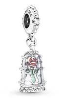 Pandora Disney Die Schöne und das Biest Verzauberte Rose Charm-Anhänger 790024C01 Anhänger