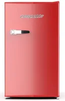 Kühlschrank Gefrierfach freistehend Retro 83 cm 90 Liter Rot Respekta