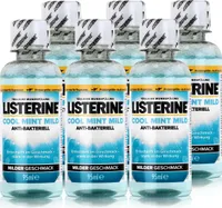 Listerine Cool Mint milder Geschmack 95 ml Mundspülung (6er Pack)