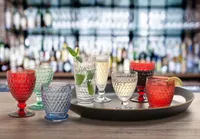 Villeroy & Boch Boston Barevná sklenice na dlouhé nápoje modrá 400ml sklenice