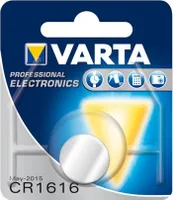 Knopfzelle VARTA CR 1616, 74492
