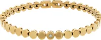 Boccia Brillantarmband 03057-04 gold plattiert, 0,03 ct Diamant