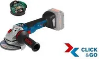 BOSCH Professional GWS 18V-10 SC Akku-Winkelschleifer 18,0 V, ohne Akku