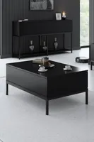 Skye Decor, Konferen?ný stolík - Lurde (?ierna)