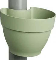 elho® Vibia campana Fallrohr Pflanzgefäß Pistaziengrün 22 cm - Kunststoff