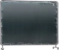 STAHLWERK Schweißerschutzwand UV-resistenter Schweißschutzvorhang 2,4m x 1,8m
