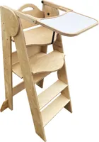 Lernturm + Montessori-Esszimmerstuhl 2 in 1