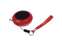 LogiLink Mini tragbarer Lautsprecher Hamburger Rot (SP0015)