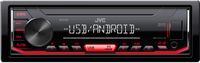 JVC KD-X162 Autorádio MP3/WMA/WAV/FLAC, USB, AUX, 4x50W, FM/AM tuner RDS, LCD displej, plytký dizajn - iba 10 cm