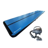 Airtrack MASTER S-Pro nafukovací žíněnka 1000 x 200 x 20 cm, modro, černá