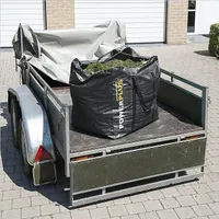 Powerplus 270l Mehrzweck-gartentasche Schwarz  Schwarz One Size