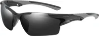Sportbrille - Fahrradbrille Schwarz - UV-Schutz - Stilvoll - Komfortabel -  - Herren-Damen