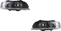 Johns, reflektory halogenowe pasujące do BMW 5 E39 11/95-08/00 H7 HB3 zestaw lewy prawy