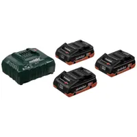 Podstawowy zestaw Metabo ASC 30-36V + 3x 18V 4.0 Ah