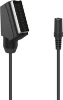 HAMA Adapter, Scart-Stecker - 3,5-mm-Klinken-Kupplung Stereo (00205171)