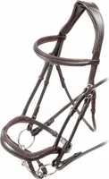 Velociti - Zaumzeug, Leder ER945 (Pony) (Braun)