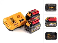 DEWALT štartovacia sada batérií FlexVolt 2x batéria (54/18V)+nabíjačka