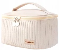 Schminktasche - Elegante Organisation für Ihre Schönheitsroutine - Kosmetik-Organizer - Stilvoll und Praktisch - Ökoleder - Umweltfreundlich - Geräumi
