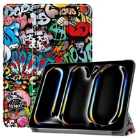 Für Apple iPad Pro 13 2024 3folt Wake UP Smart Cover Tasche Hülle