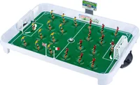 Outtec® stolní fotbal na pružinách XXL, fotbalová hra, fotbalová hračka, fotbalista, stolní fotbal - 50 x 36 cm - pro děti a dospělé - hračka