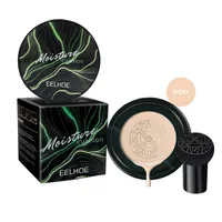 2PCS Mushroom Head Air Cushion Liquid Foundation,BB Cream Waterproof Brighten Concealer Whitening Base, Foundation (Elfenbein weiß)