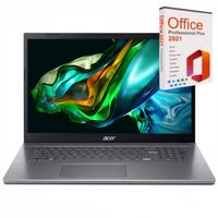 Acer Aspire A517-58, Core i5, 32GB DDR4-RAM, 1000GB SSD, Windows 11 Pro + MS Office 2021 Pro, (17.3"), Beleuchtete Tastatur, Nvidia GeForce RTX 2050