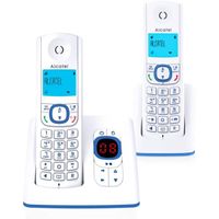 ALCATEL F530 DECT-Telefon Blau, Weiß Anrufer-Identifikation (FR Version)
