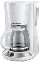 Russell Hobbs Honeycomb Glas-Kaffeemaschine (Weiß) 27010-56