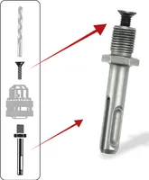 SDS+ Adapter für 1/2" Bohrfutter