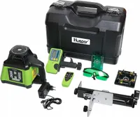 Huepar RL200HVG Zestaw laserów rotacyjnych krzyżowy samopoziomujący 360°