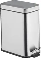 Metalowy kosz na śmieci, prostokątny, 5 l, WENKO