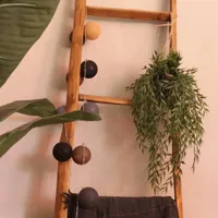 Szmaragdowa sztuczna roślina bambusowa wisząca w doniczce 50 cm