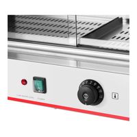 Hot Dog Steamer Würstchenwärmer Maker Maschine Wurstkocher Erhitzer 300 Würste