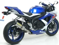 Układ wydechowy ARROW THUNDER do Suzuki GSX-R 600 / 750 rok modelowy 2008-2010, tytanowy