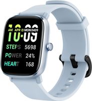 Smartwatch GTS 2 Mini Fitness Uhr 1.55 Zoll AMOLED Display, GPS Aktivitätstracker, Alexa, 5 ATM, Überwachung der Herzfrequenz, SpO2 für Damen Herren
