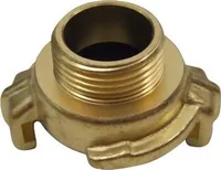 Schlauchkupplung 3/4" mit Außengewinde, Gartenschlauchanschluss Schnellkupplung