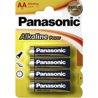1x4 Panasonic Alkaline Power Mignon LR6 AA