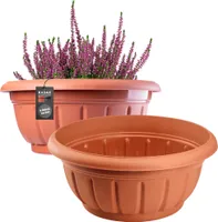 KADAX Doniczka Donica misa Ogrodowa Terakota 34cm 2szt