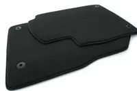 Fußmatte Meriva A Velours Fahrermatte schwarz einzeln Automatte  Fahrerseite, inkl. Original Befestigung