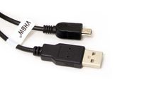 USB Ladekabel Datenkabel für Garmin Nüvi Navigation Reisekabel Schwarz