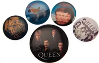Queen - Gombíky - sada 5 ks - kovové TA4068 (S) (farebné)