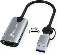 Reagle VIDEO Grabber HDMI PC USB 2in1 USB-C Capture Karte